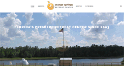 Desktop Screenshot of orangespringsretreat.com